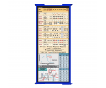 WhiteCoat Clipboard® Trifold - Blue Flight Medic Edition
